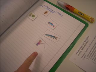 Erstellen der Nahrungskette