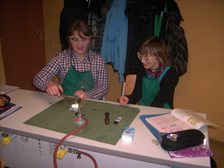 Verbrennen von Magnesium