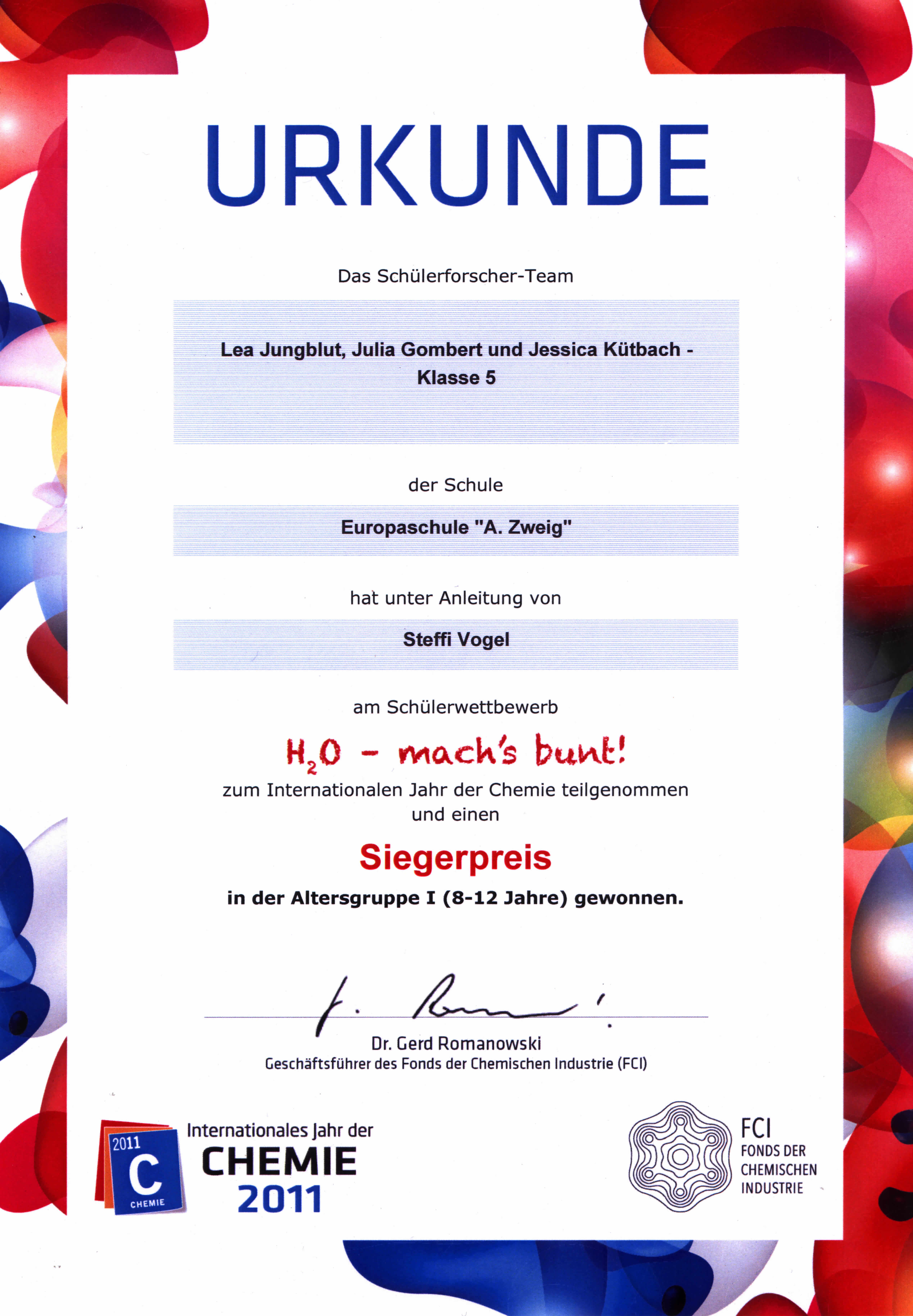 Urkunde 