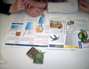 Anleitung wird gelesen