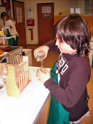 Abfüllen der Lösungen