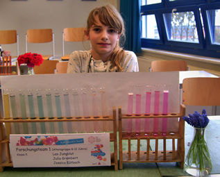 Farbreihe Traubenhyazinthe