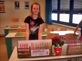 Farbreihe Weihnachtsstern